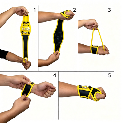 Magnetic Wristband Adjustable Suction Screw Convenience Kit
