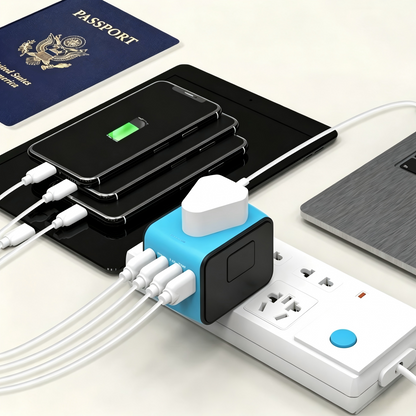 Multifunctional travel charger converter✨✨
