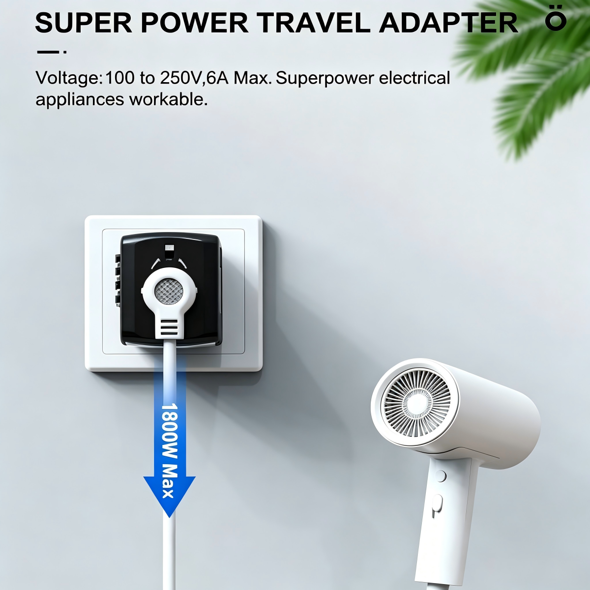 Multifunctional travel charger converter✨✨