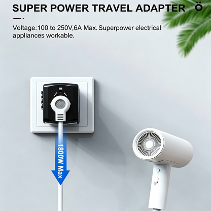 Multifunctional travel charger converter✨✨