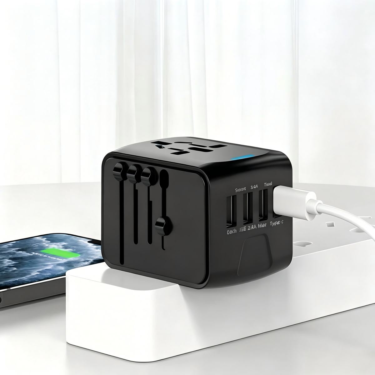 Multifunctional travel charger converter✨✨