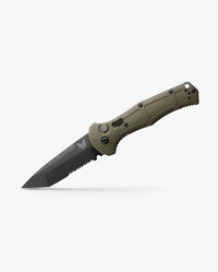 Green Square-Head Half-Serrated
